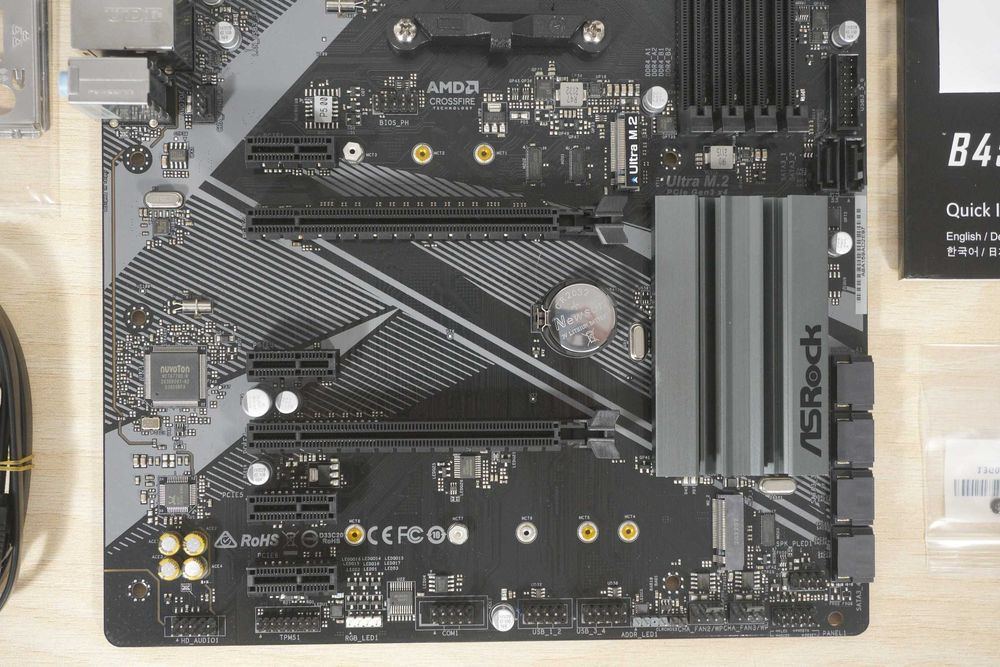 AM4 Motherboard B450 AsRock Pro4 / Вкл.ДДС