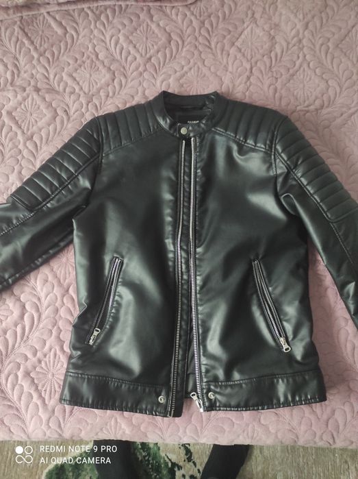 Geaca Piele  Pull &Bear
