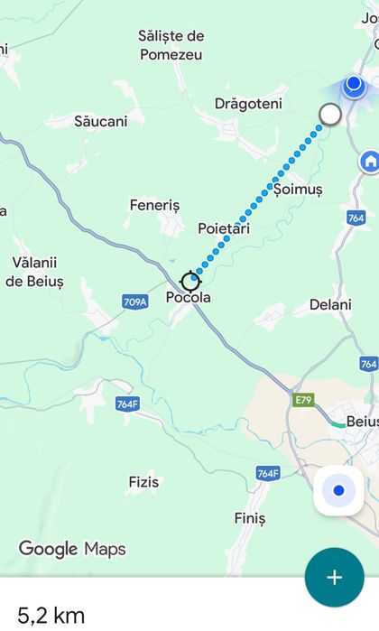 De vanzare 687/ 1374 mp teren cu utilități pt. construire Remetea, Bihor in 2 parcele..