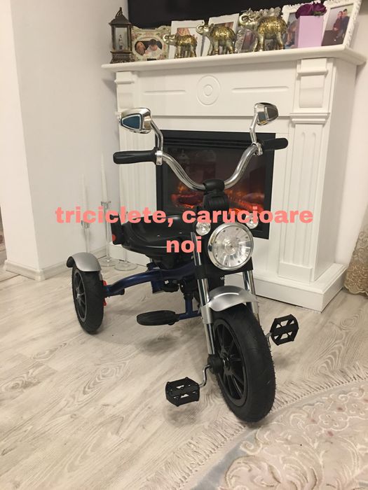 Triciclete noi moto cu pozitie somn, scaun rotativ ,muzica