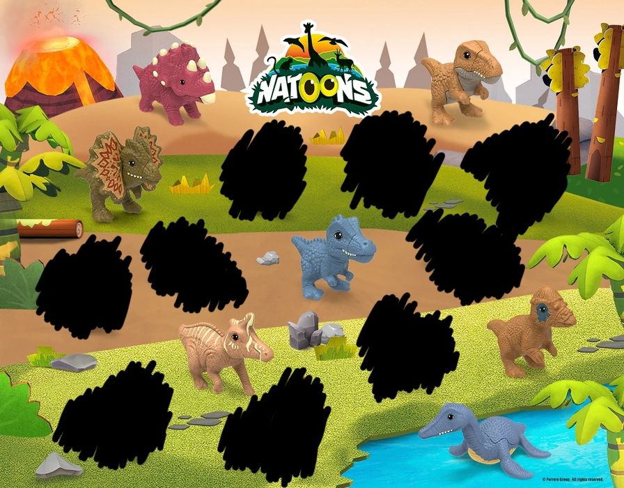 Киндер Динозавры Kinder Dino