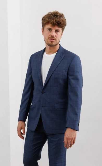 Sacou blazer de lux 52 XL Eduard Dressler lana super 170's Loro Piana