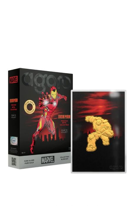 Продавам колекционерска кутия Agoro Marvel Iron Man Blind Box