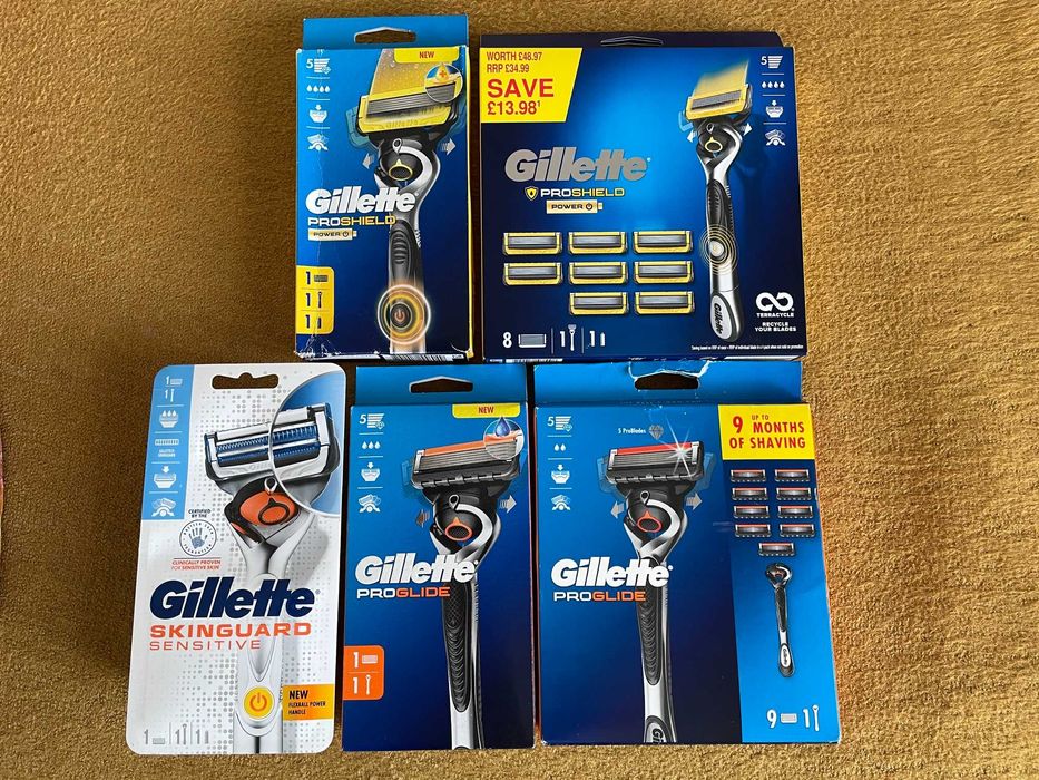 Gillette Labs Heated Razor ,Fusion ProGlide Proshield Power blades