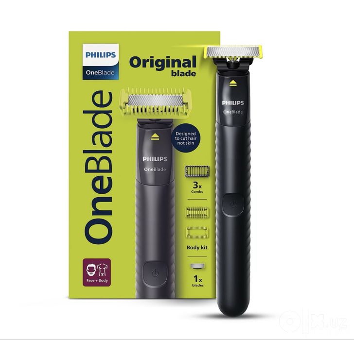 Триммер Trimmer Philips OneBlade Face + Body QP1624