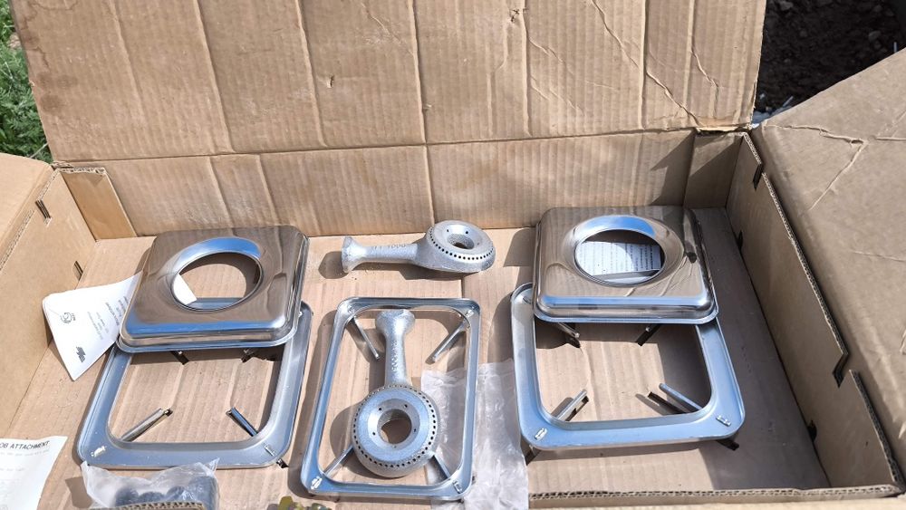 Газовая духовка гриль