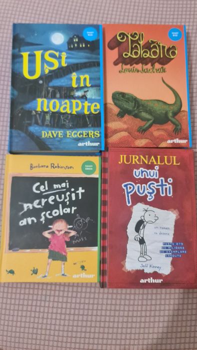 Carti copii - Cel mai nereusit an scolar/ Usi in noapte