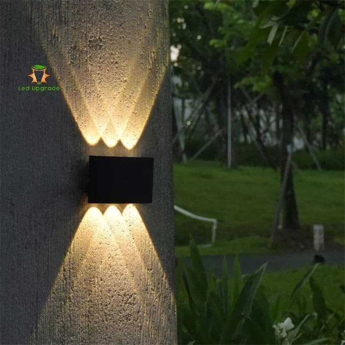 Aplica perete exterior curbata 6 X 6W