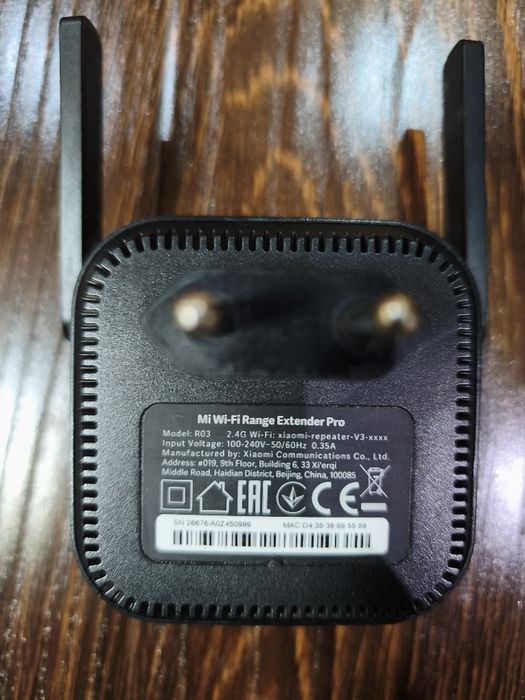 Усилитель Wi-Fi Xiaomi Mi Wi-Fi Range Extender Pro