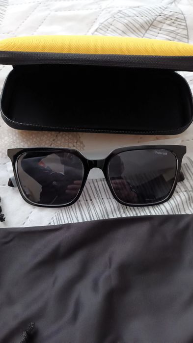 Дамски слънчеви очила Polaroid – нови, с твърд и мек калъф