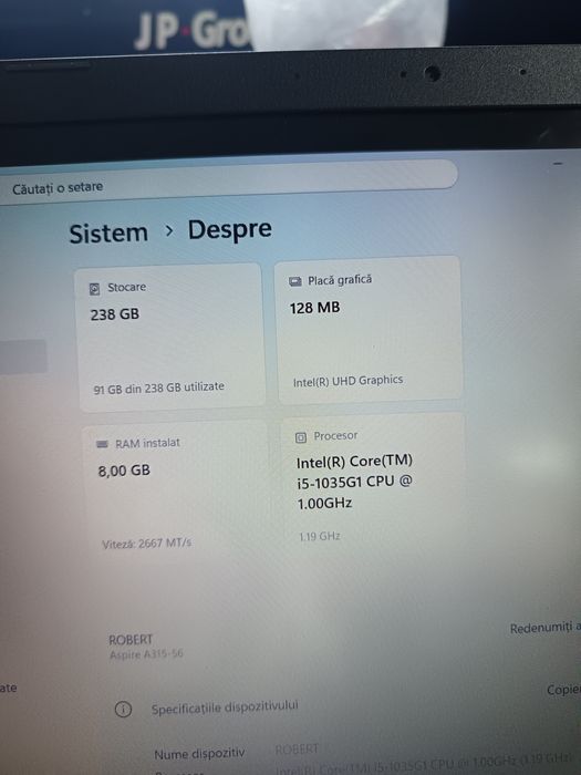 Acer Aspire 3 I5 gen 10