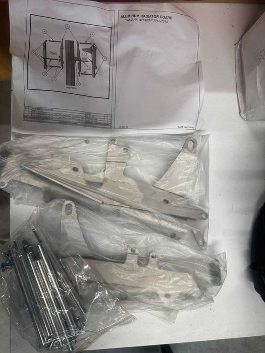 Алуминиеви гардове за радиатор за Yamaha WR 450 F 2012-2015