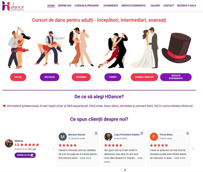 Creare Site Web Prezentare - Magazin online