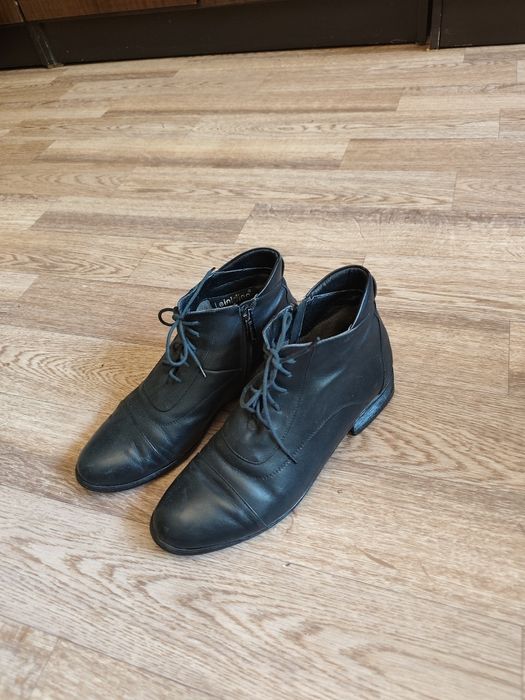Продам ботинки из кожи,39 размер