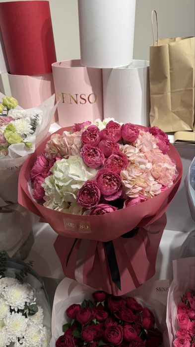 Евро букеты все свежие с витрины