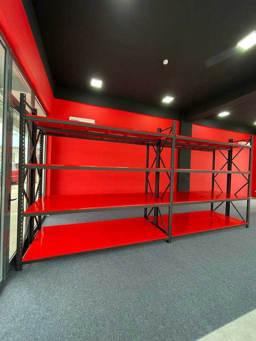 Металл стеллажлар металл полкалар омборлар ва подвал учун Стеллажи