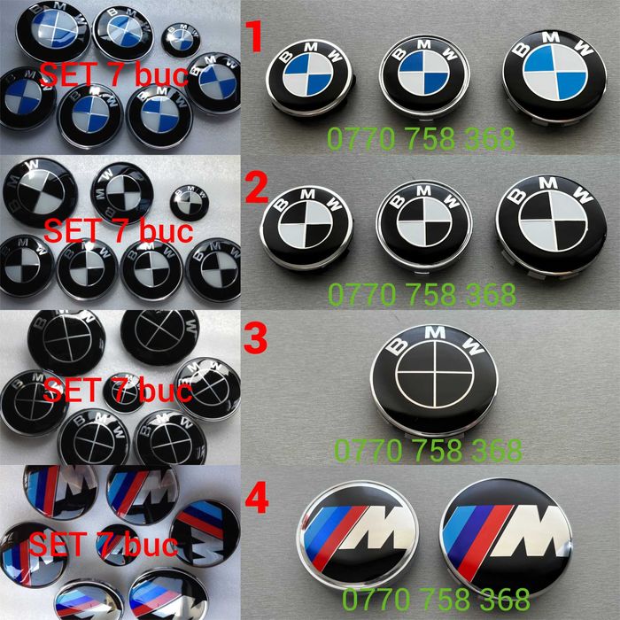 Capace jante aliaj AUDI BMW Land Rover Mercedes Porsche Ford Skoda VW