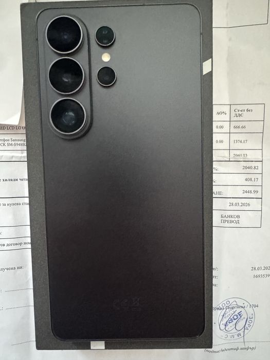 KATO HOB 512GB Samsung S26 Ultra Гаранция ЗОРА/ black