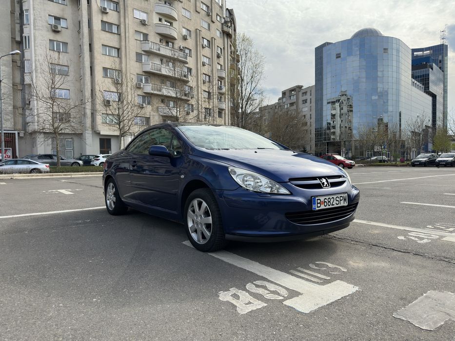 Peugeot 307 CC (Coupé-Cabriolet) – 2.0i 136 CP – Piele – 2 Seturi Roți(OEM + OZ Racing)