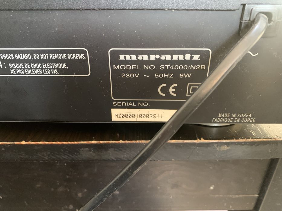 Tuner Marantz -deck