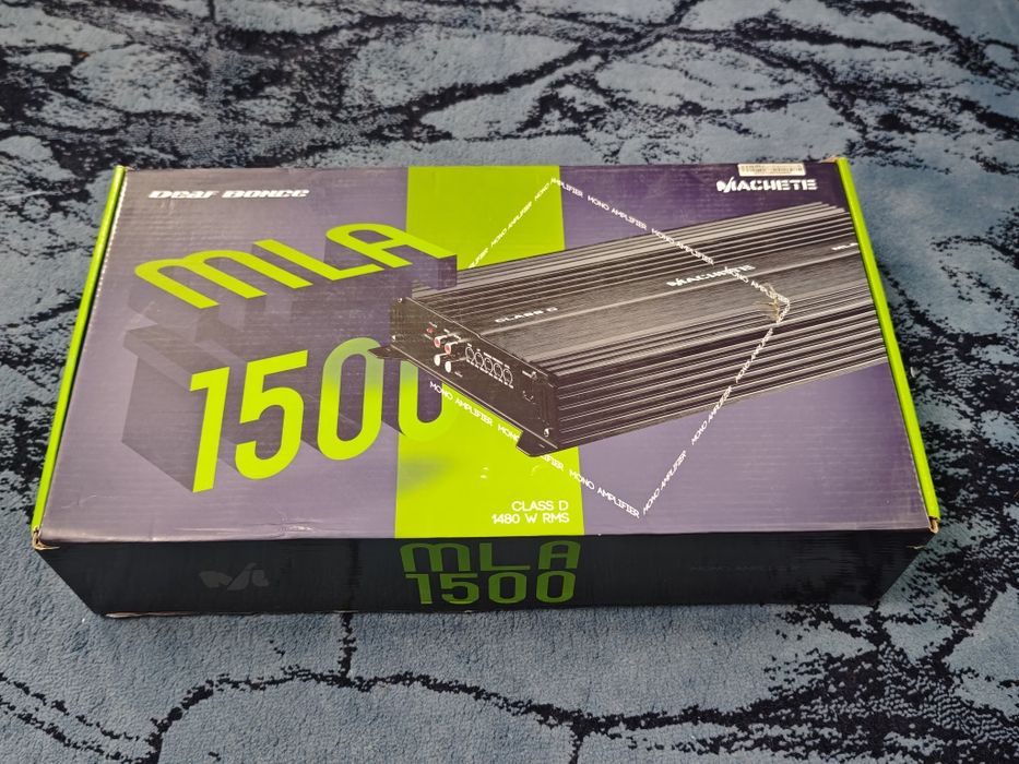 MACHETE MLA-1500. Class D моно усилитель для буфера