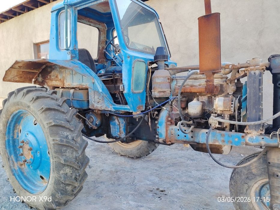 Traktor sotiladi MTZ80 1986 -YIL HOLATI YAXSHI BALONLARI YANGI alo