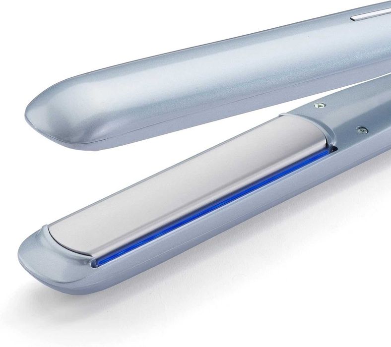 Преса за коса Babyliss ST573E Hydro-Fusion, Синя, Йонизация