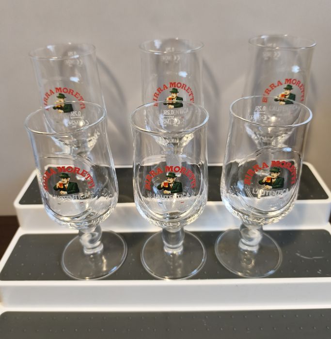 BIRRA MORETTI - Нови Чаши за Бира