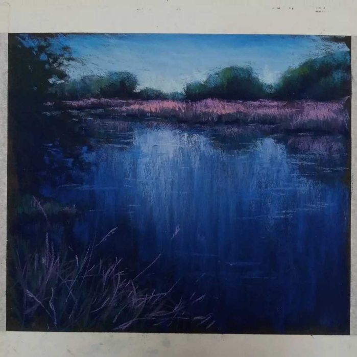 Картины пастелью