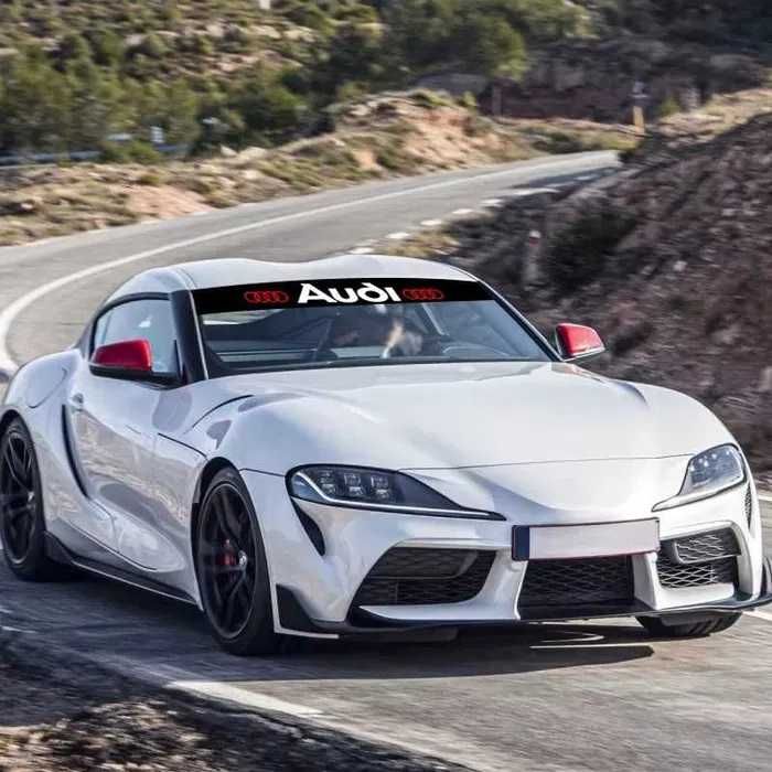 Лепенка AUDI за челно стъкло и задно, Ауди