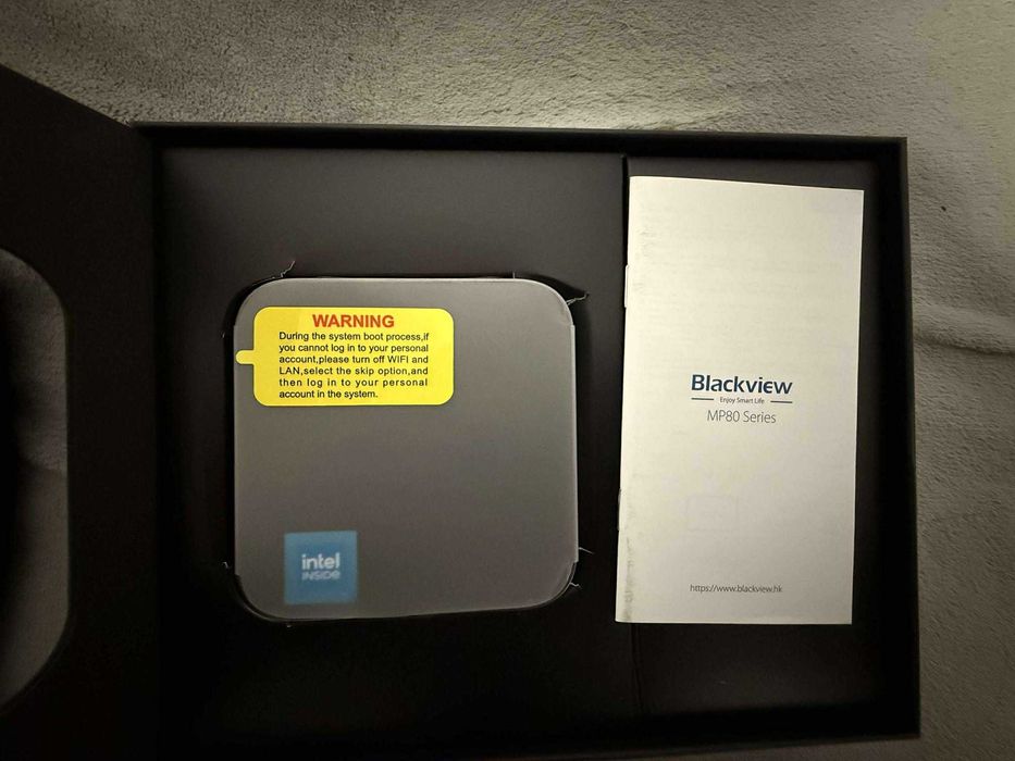 Mini PC Blackview MP80 16 GB RAM+512 GB Mini PC pentru jocuri Intel