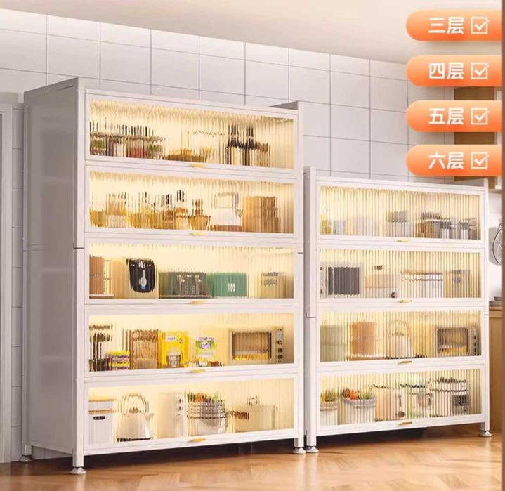 Пылезащитный шкаф/Металлический кухонный шкаф/Шкаф на колёсиках