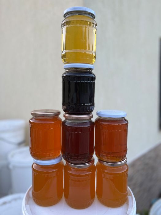 Miere mana,salcam, tei,zmeura,poliflora, rapita