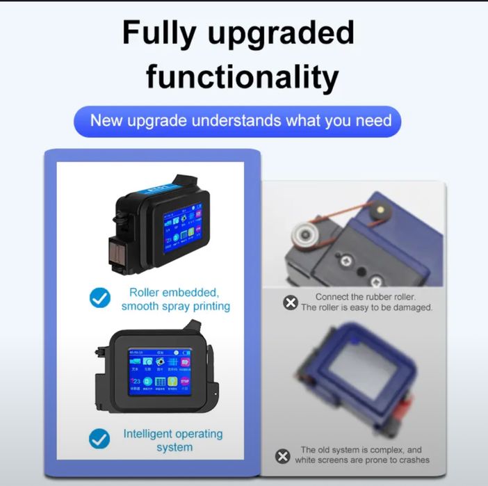 Маркиратор датер дата сана ручной принтер QR штрих код апарат