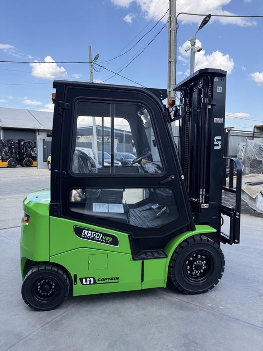 Stivuitor Electric 2.5T NOU LI ION / Triplex 5,5m cu 5 Ani Garantie