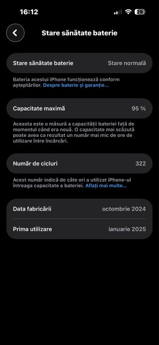 Iphone 16 ca nou , inca in garantie