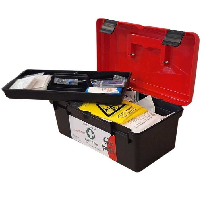 Голяма автомобилна аптечка за пътуване в Гърция и България