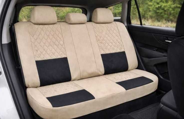 Huse auto universale  , SUV ,Limuzine bej cu negru