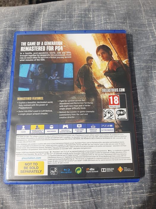 The last of us remastered ps4