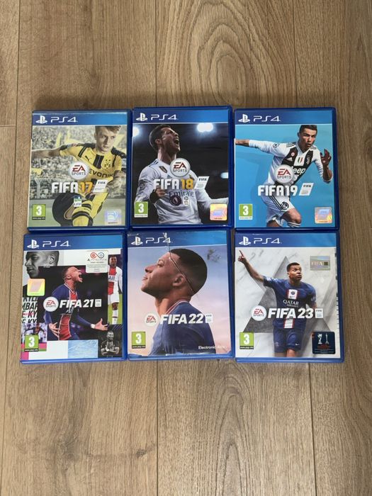 Fifa 17,18,19,21,22,23 - ps4