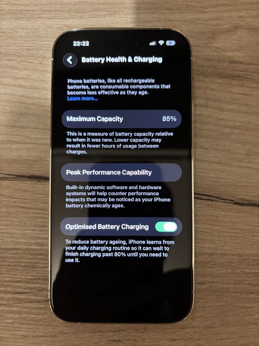 Iphone 14 PRO 128gb Alb impecabil