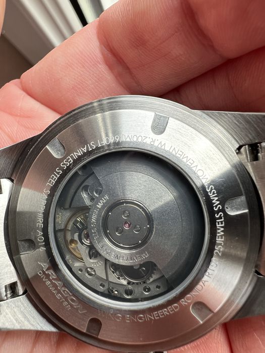 Vand ceas Aragon Divemaster Automatic Ronda R150 Mother of pearl