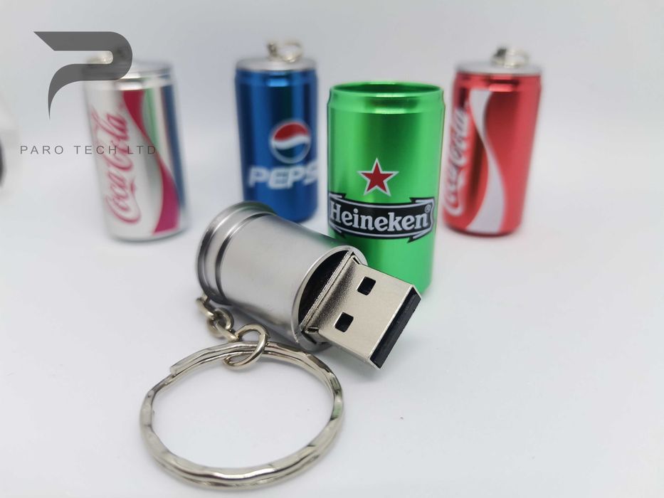 Флашка кенче - кока кола, пепси, хайнекен 32 GB