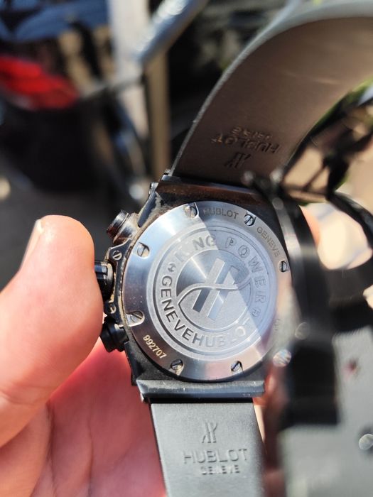 HUBLOT  big bang unico carbon!