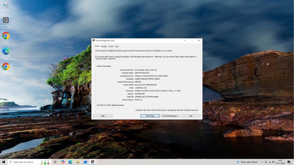 Vand PC i3 DDR4 + Monitor 23" – Perfect funcțional