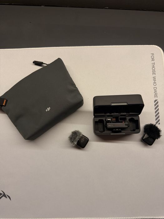 Микрофон DJI Mic Mini(2TX + 1RX + Charging Case) черный