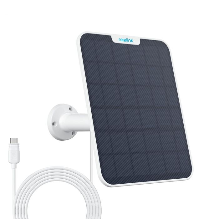 Panou solarUSB  Type-C, pentru camerele de supraveghere Reolink