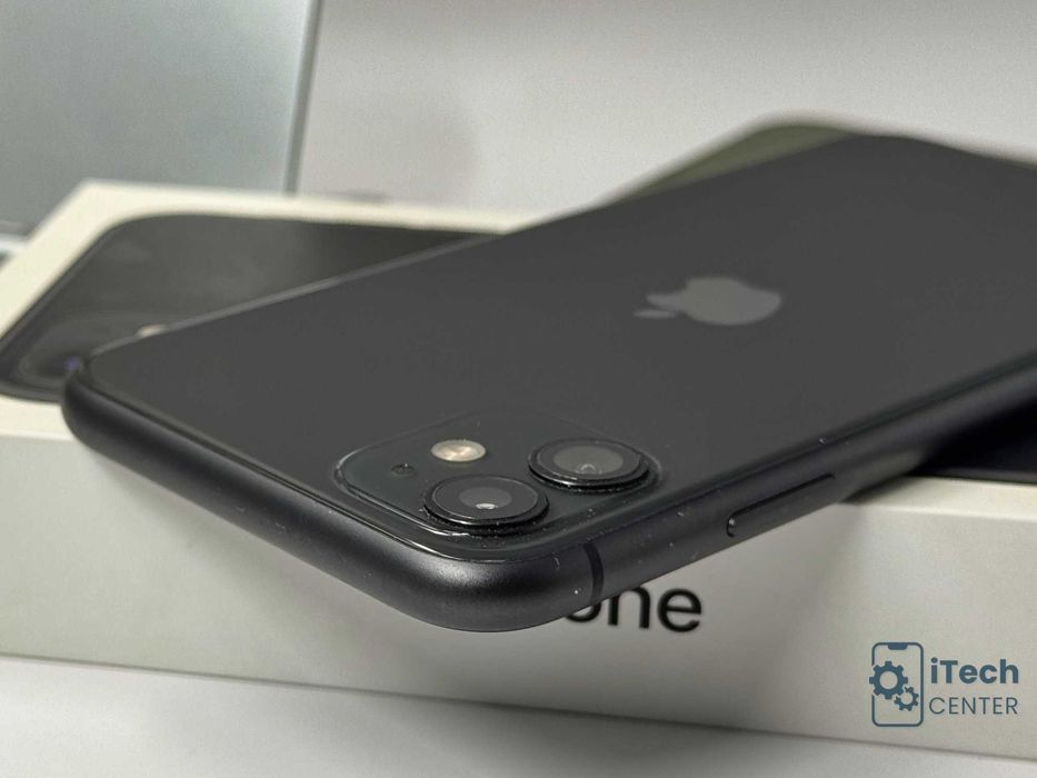 iPhone 11, 64GB, Black, 100% батерия, КАТО НОВ, 1г. ГАРАНЦИЯ!