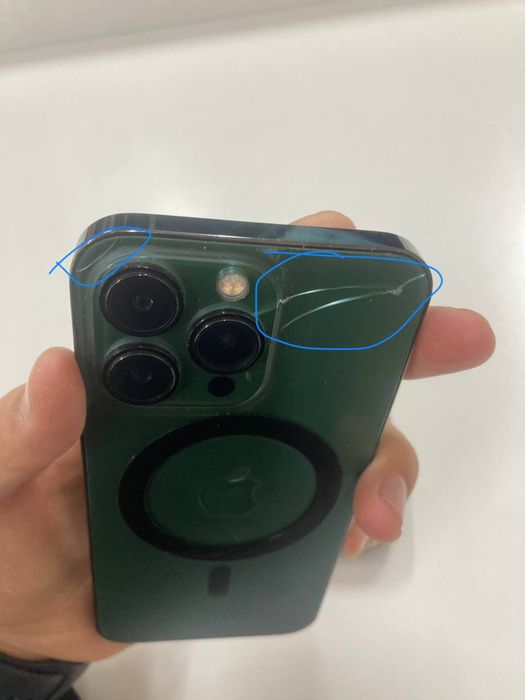 Srochna Iphone 13 pro karopka dakument bor 256 gb 2 ta simkartali