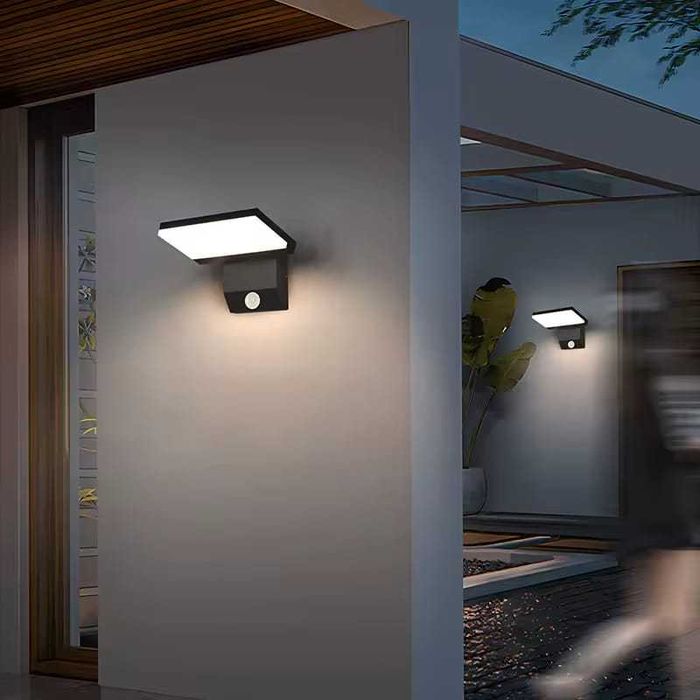 Aplica de exterior cu senzor se 2 bucăți